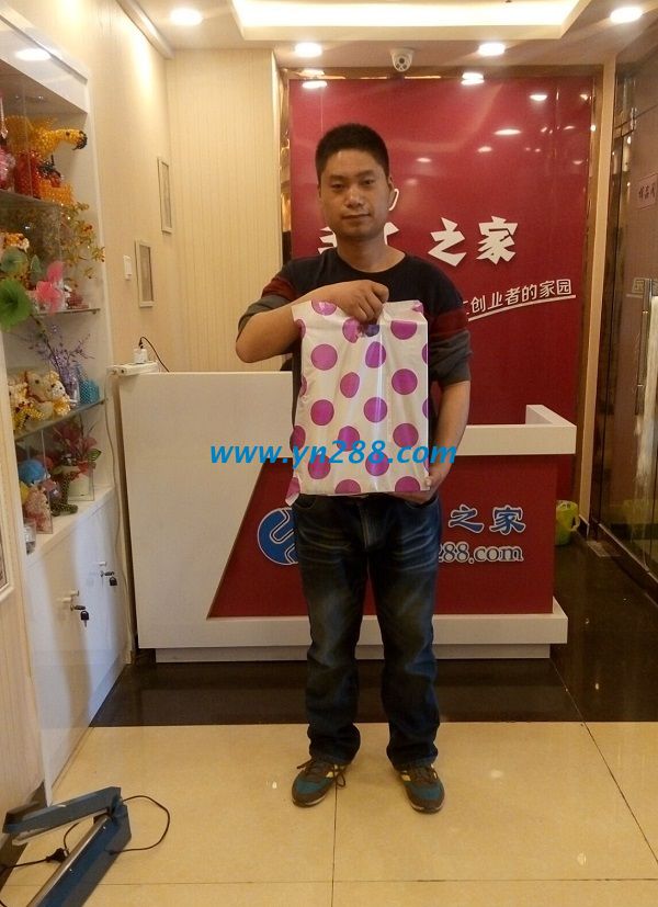 江蘇邳州索先生看重手工活之家發(fā)展好前景，親自來(lái)公司總部考察項(xiàng)目(圖1)