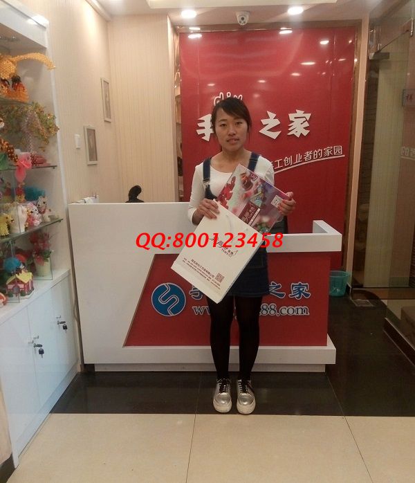 邯鄲館陶縣方先生和妻子一起來到手工活之家考察，欲組織人做手工活(圖1)