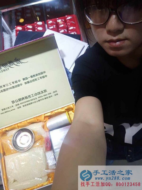 哪里有正規(guī)兼職手工活？內(nèi)蒙古韓女士想工作之余找個(gè)手工活做(圖1)