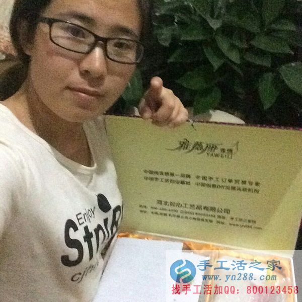 開超市又做手工活，山東威海孫女士業(yè)余時間做手工活賺錢增收入(圖1)