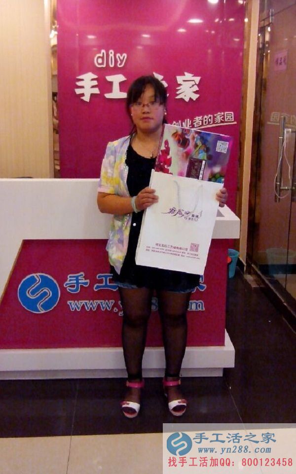 定州吳女士看中手工活之家創(chuàng)業(yè)好項目，欲組織人做手工活(圖1)