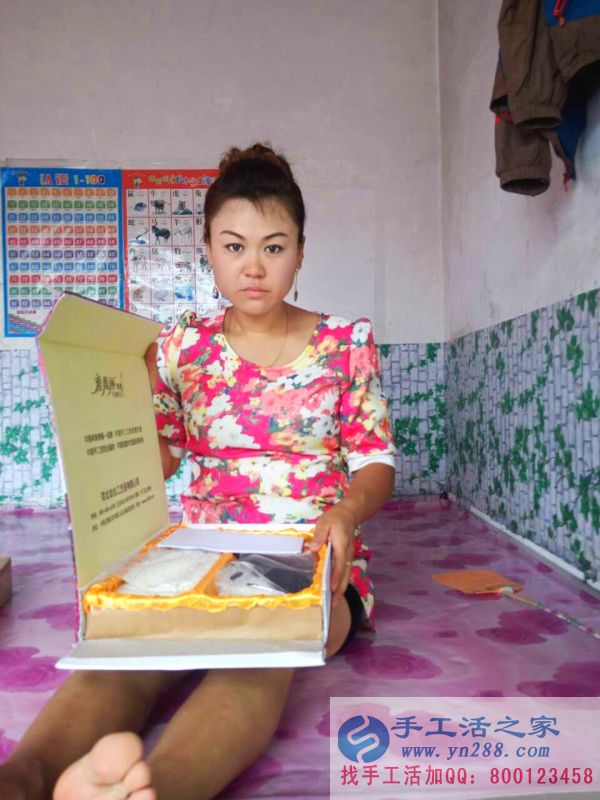 吉林省安圖縣女士手工活兼職，手工活外發(fā)項(xiàng)目在家就可以賺錢的項(xiàng)目(圖2)