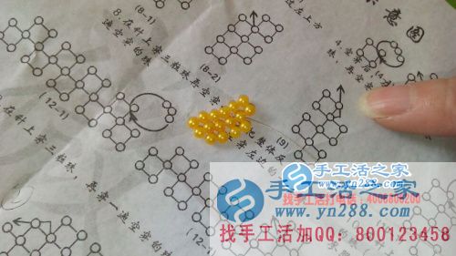 河南濟(jì)源退伍軍人王先生來手工活之家尋找合作項(xiàng)目，看好串珠繡產(chǎn)品加工