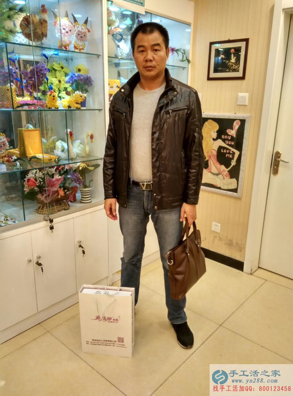 商人獨到眼光，湖南郴州歐陽先生選擇手工活之家創(chuàng)業(yè)