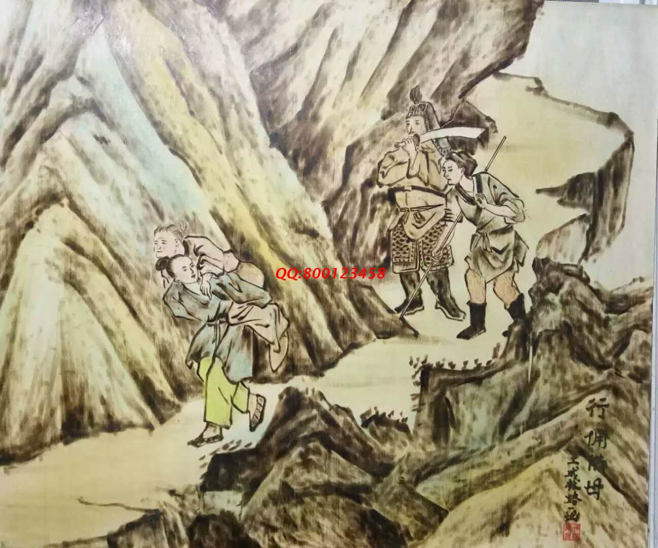 【民間手工藝品推介】邱縣傳統(tǒng)純手工烙畫，《二十四孝系列》預(yù)約定制，尺寸46*39cm