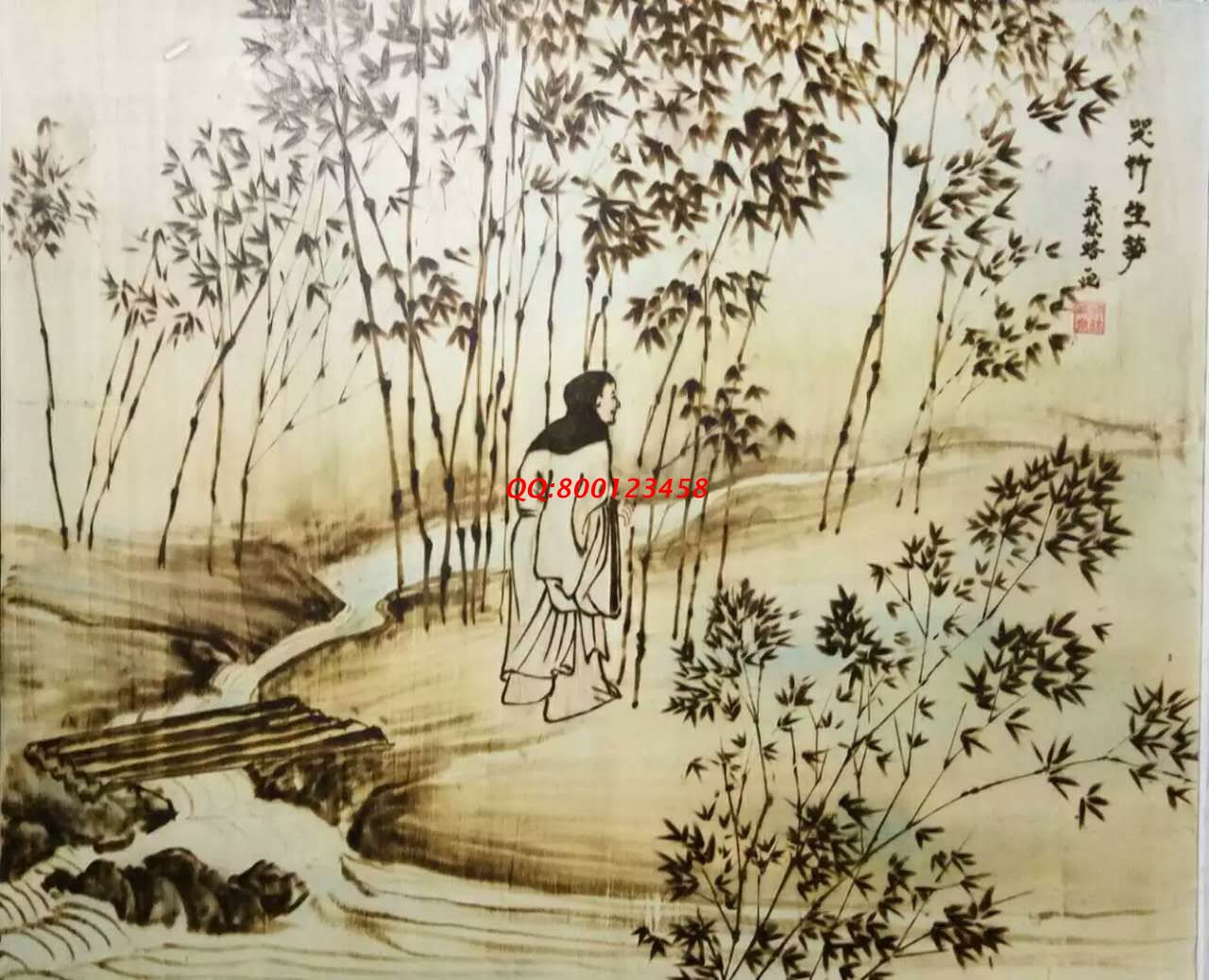 【民間手工藝品推介】邱縣傳統(tǒng)純手工烙畫，《二十四孝系列》預(yù)約定制，尺寸46*39cm