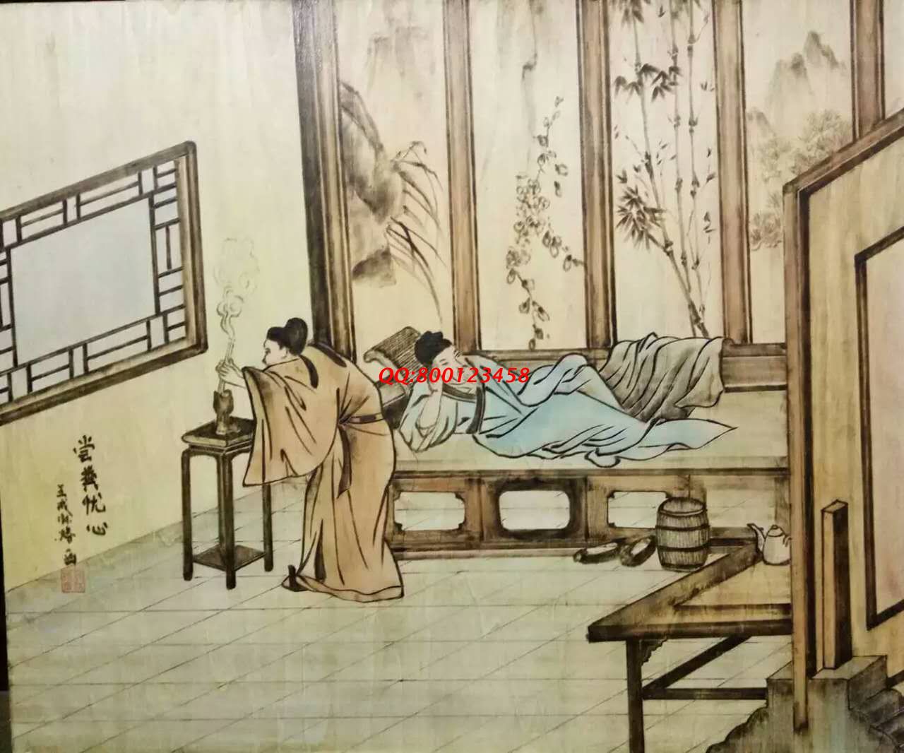 【民間手工藝品推介】邱縣傳統(tǒng)純手工烙畫，《二十四孝系列》預(yù)約定制，尺寸46*39cm