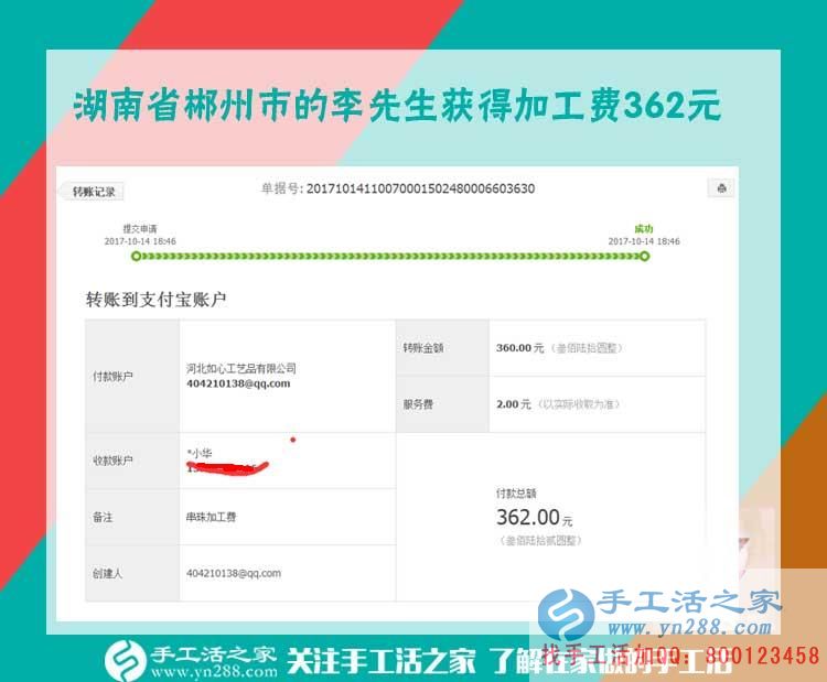 返鄉(xiāng)農(nóng)民創(chuàng)業(yè)好項目，湖南郴州李先生秋收后在家做手工活賺錢準(zhǔn)備做代理(圖1)