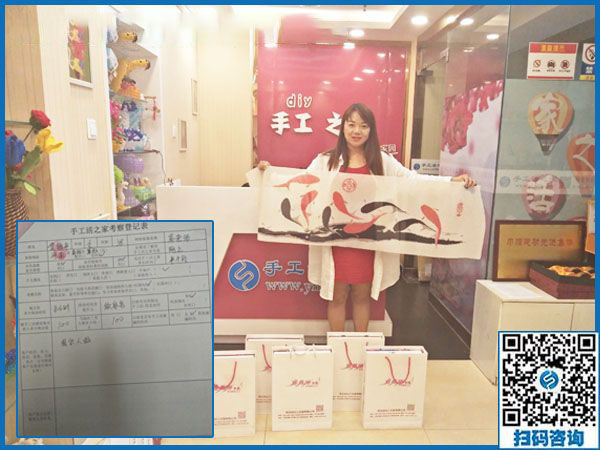 8月30日，拿回家做的手工活掙錢嗎?大家都說這個有藝術(shù)含量的手工活能掙。手工之家接待考察合作加工客戶剪影(圖4)