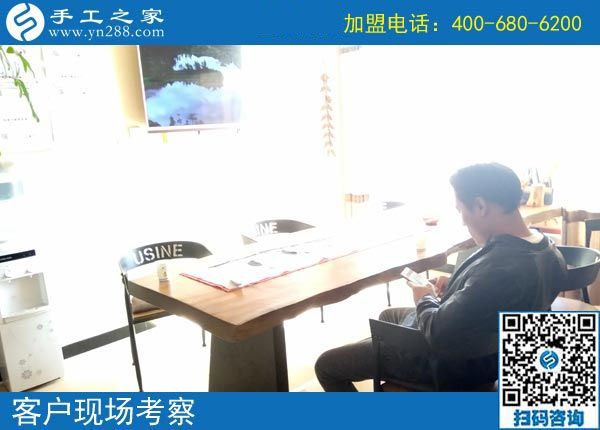 10月10日，為什么那么多人都選擇這個彩珠繡免押金手工活？手工之家接待考察加工客戶剪影