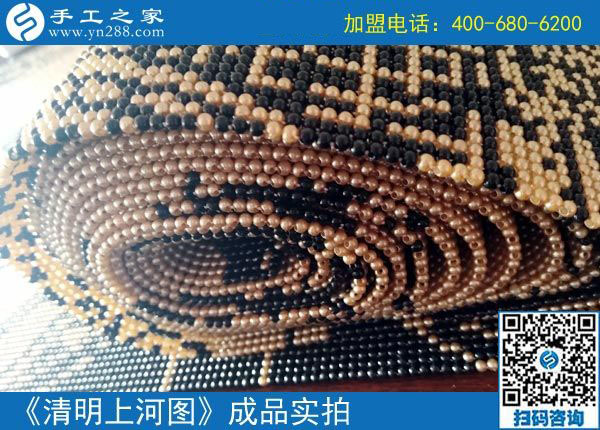 做免押金手工活兼職靠譜嗎？江西九江黃女士一直在做串珠手工活掙錢