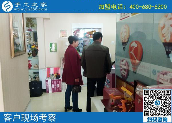 10月17日，這個正規(guī)手工活外發(fā)加工項目，限制到多大年齡，老人能做嗎？手工之家接待考察加工客戶剪影