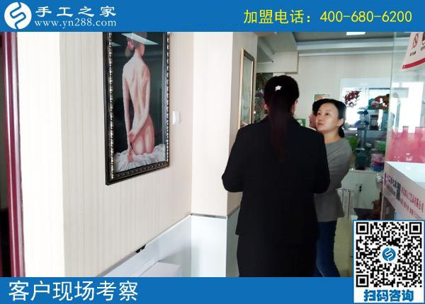 10月22日，彩珠繡串珠手工活外發(fā)加工項(xiàng)目是真的嗎？手工之家接待考察加工客戶剪影