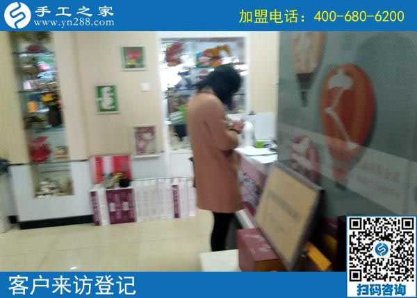 10月25日，找正規(guī)手工活加工項(xiàng)目，多看看大家的選擇，手工之家接待考察加工客戶剪影