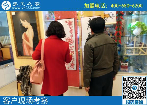 11月2日，哪里有在家做的手工活？那么多人選擇了這個彩珠繡免押金手工活。手工之家接待考察加工客戶剪影
