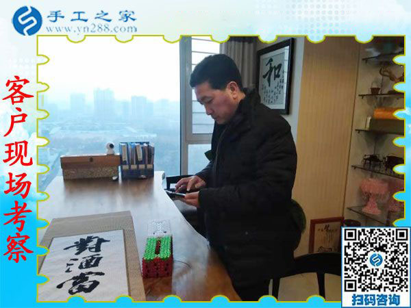12月12日，手工活兼職，手工活拿回家做，手工活加盟就選這個免押金手工活，手工之家接待考察加工客戶剪影