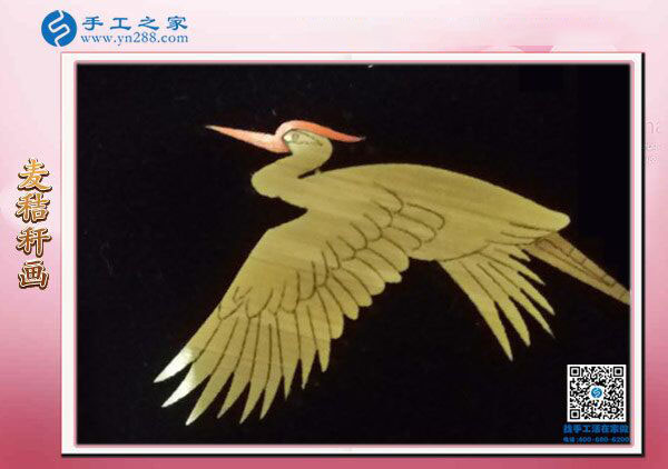 手工之家麥秸桿畫 唯美手工與高端收藏品 藝術(shù)源于生活！(圖1)