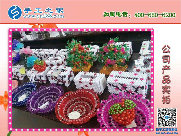 手工愛好的回報，廣東韶關何女士把手工活拿回家做掙錢