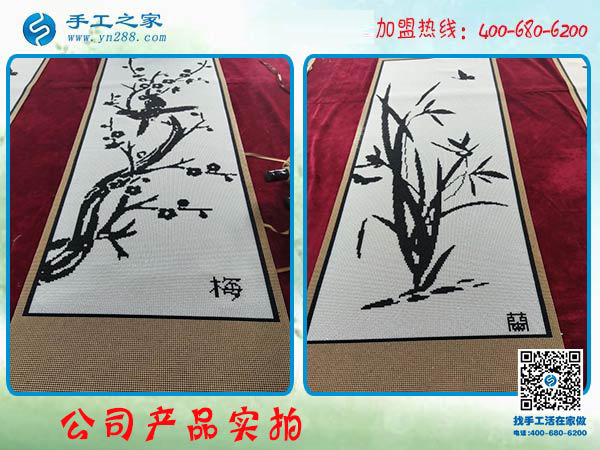 以前做十字繡，現(xiàn)在做串珠手工活外發(fā)加工，湖南衡陽蔣女士覺得很欣慰