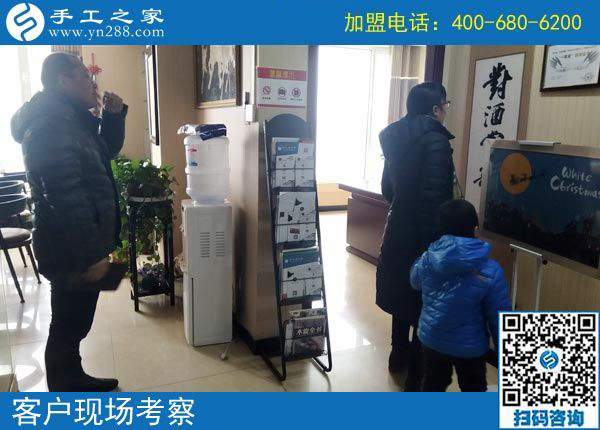 2月11日，可以在家做的手工活，在家手工加工就選珠繡手工，手工之家接待考察加工客戶剪影