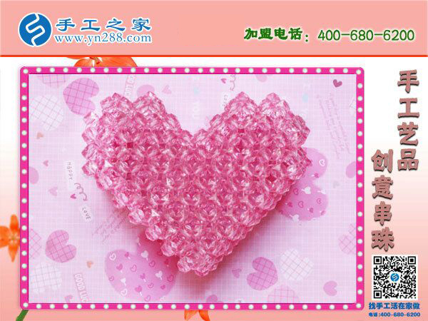 小小串珠，帶來(lái)大大財(cái)富！河北保定江女士的手工活兼職記(圖1)