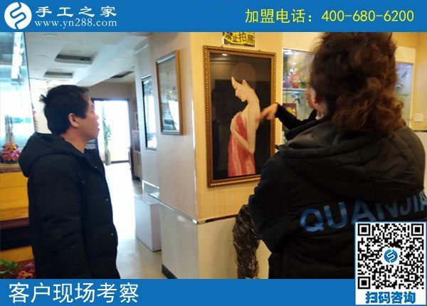 2月18日，帶回家做的手工活，沒有押金的手工活就是珠繡串珠外發(fā)手工活，手工之家接待考察加工客戶剪影