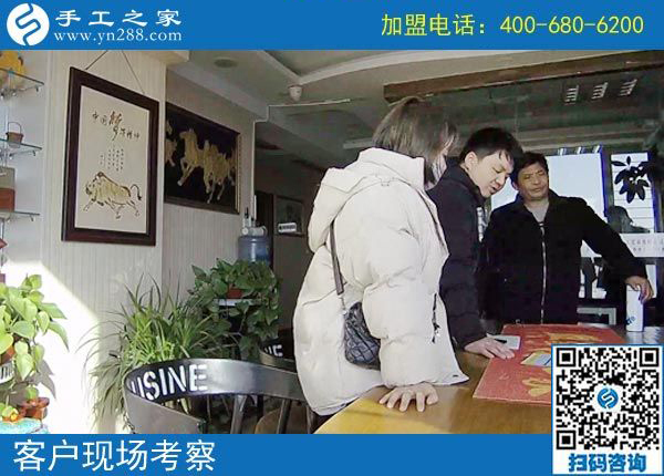 2月19日，這個可以寄到家做的手工活怎么樣？手工之家接待考察加工客戶剪影