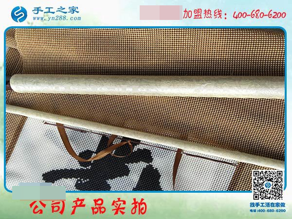 在家做手工活15天，邯鄲廣平縣沈女士完成多幅豎版雅薇麗珠繡！(圖2)