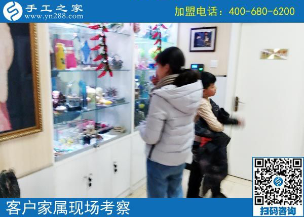 2月21日，這里可以寄到家做的手工活有哪些？正規(guī)嗎？手工之家接待考察加工客戶剪影