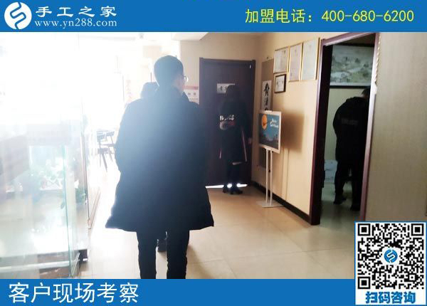 2月22日，做了這個(gè)可以寄到家做的手工活的加工會(huì)員，之后是終身的嗎？手工之家接待考察加工客戶剪影