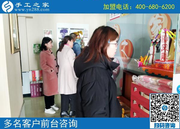2月25日，這個沒有押金的手工活真的是穩(wěn)賺不賠嗎？手工之家接待考察加工客戶剪影