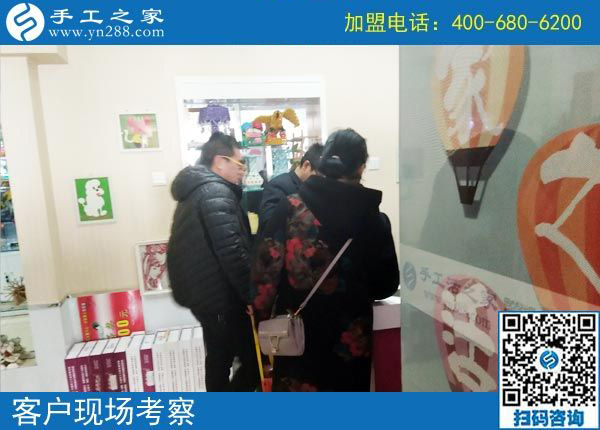 2月27日，想在家做手工加工掙錢，做這個(gè)沒有押金的手工活最好！手工之家接待考察加工客戶剪影