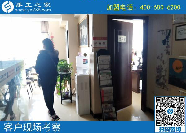 3月17日，想接正規(guī)廠家的手工活就選這里的珠繡免押金手工活，手工之家接待考察加工客戶剪影