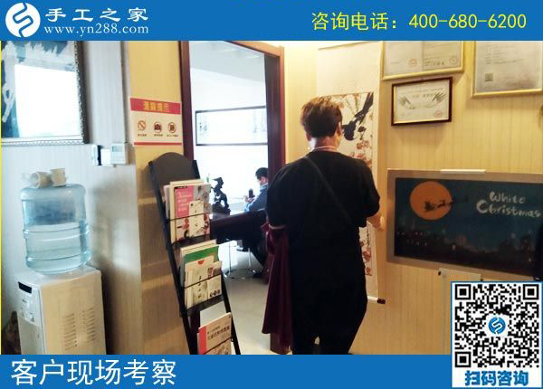 3月30日，這個可以寄到家做的手工活好不好做？手工之家接待考察加工客戶剪影
