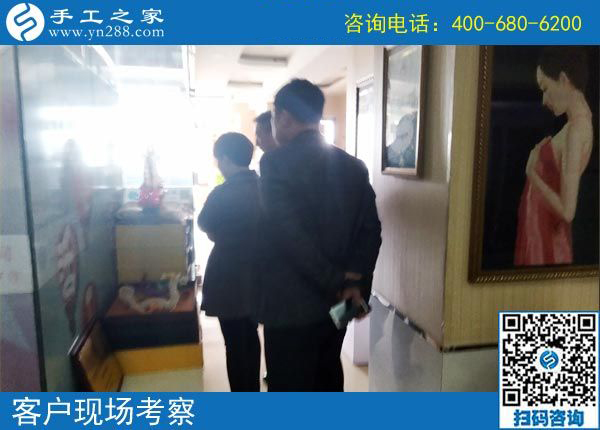 3月30日，這個可以寄到家做的手工活好不好做？手工之家接待考察加工客戶剪影