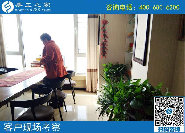 3月30日，這個可以寄到家做的手工活好不好做？手工之家接待考察加工客戶剪影