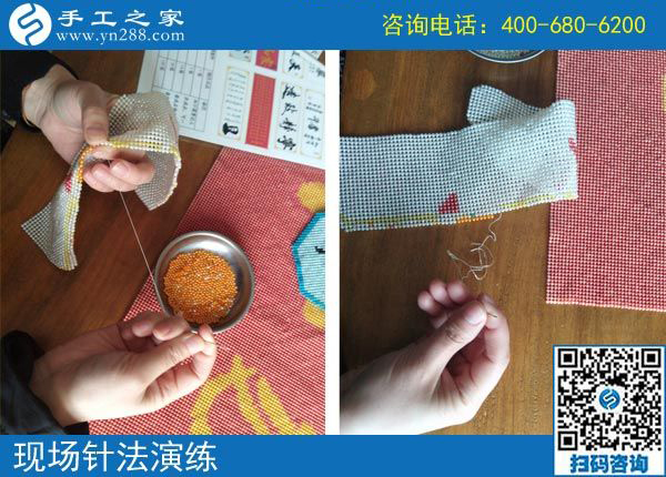 3月30日，這個可以寄到家做的手工活好不好做？手工之家接待考察加工客戶剪影