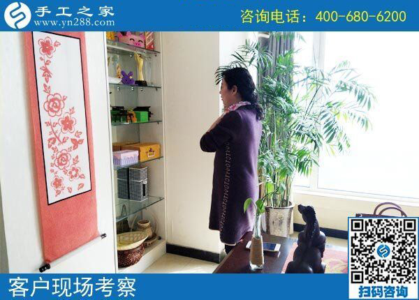 萊蕪手工活外發(fā)加工沒找到，劉女士來到手工之家找活做(圖1)
