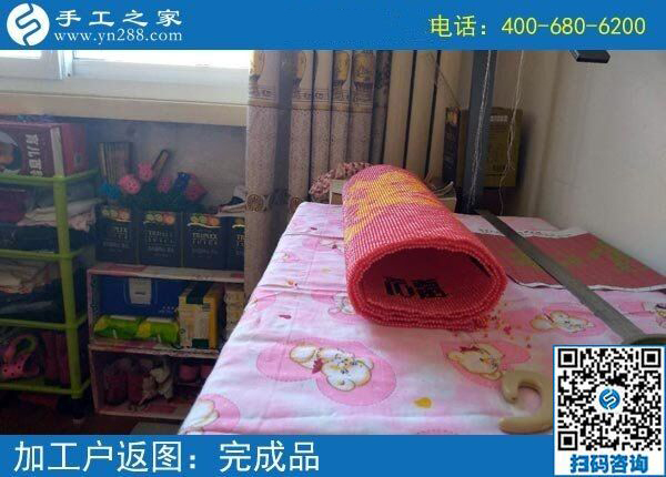 曾想加工粘花手工活，今愛上串珠繡！北京呂女士的手工活小故事(圖1)