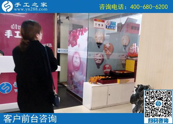 4月16日，在這里找到了正規(guī)可以寄到家做的手工活，手工之家接待考察加工合作客戶剪影