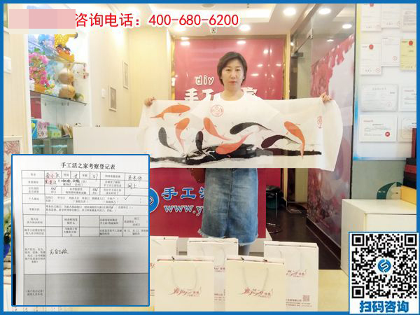正規(guī)的手工活在這里！黑龍江哈爾濱李女士來訪手工之家(圖1)