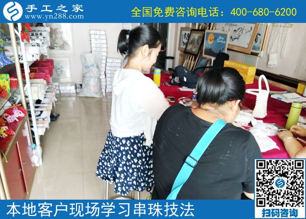在家制作手工活，在家賺錢！山東招遠李女士選擇手工之家(圖1)