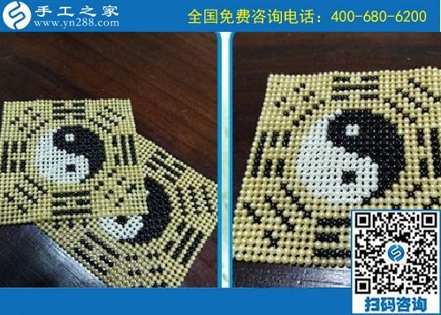 不做十字繡，湖南衡陽蔣女士選擇做這個(gè)能掙錢的珠繡外發(fā)手工活