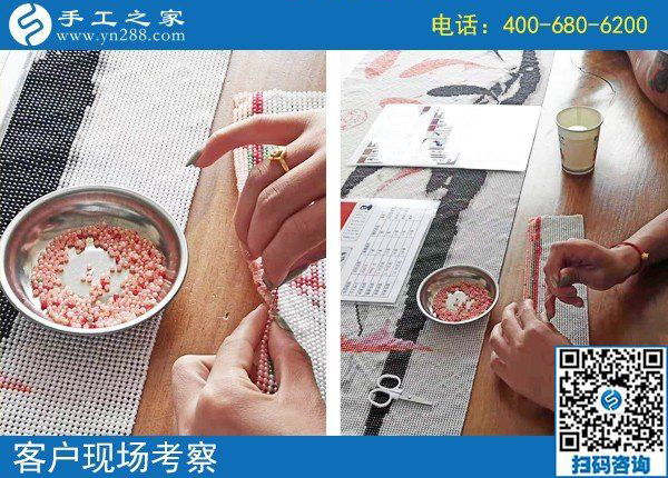 愛人在做這個(gè)掙錢，河南安陽董先生偶爾也幫忙做這個(gè)兼職手工活