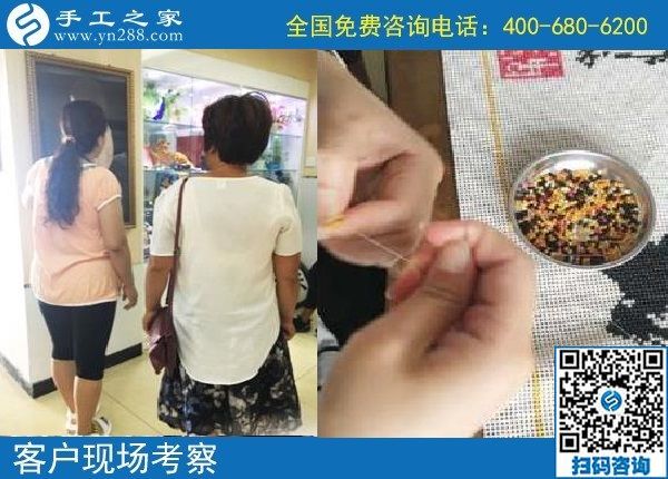 手工活兼職可帶回家就是好，湖南株洲朱女士帶孩子之余也能有份收入了