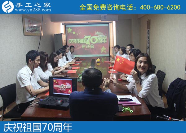 8月20日，正規(guī)手工活外發(fā)加工廠家是這樣的，手工之家接待考察加工客戶剪影