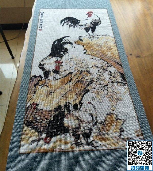 “多做串珠繡，過年吃豬肉！”邯鄲一位家庭婦女說(圖1)