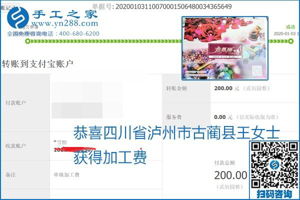 你、我、她，都能做，都能掙錢，這個手工活加盟項目是首選