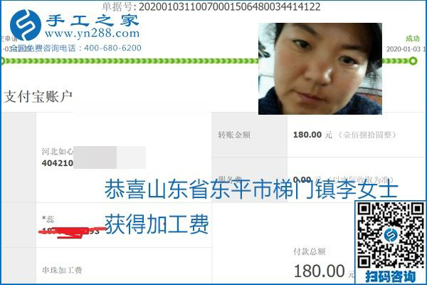 你、我、她，都能做，都能掙錢，這個手工活加盟項目是首選
