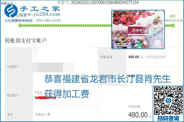 你、我、她，都能做，都能掙錢，這個手工活加盟項目是首選